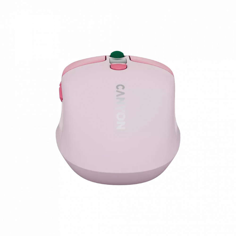 Мышь Canyon MW-26 LCD Silent Dual Mode Wireless Pink CNS-CMSW26P Бюджетные, Беспроводная - миниатюра 9