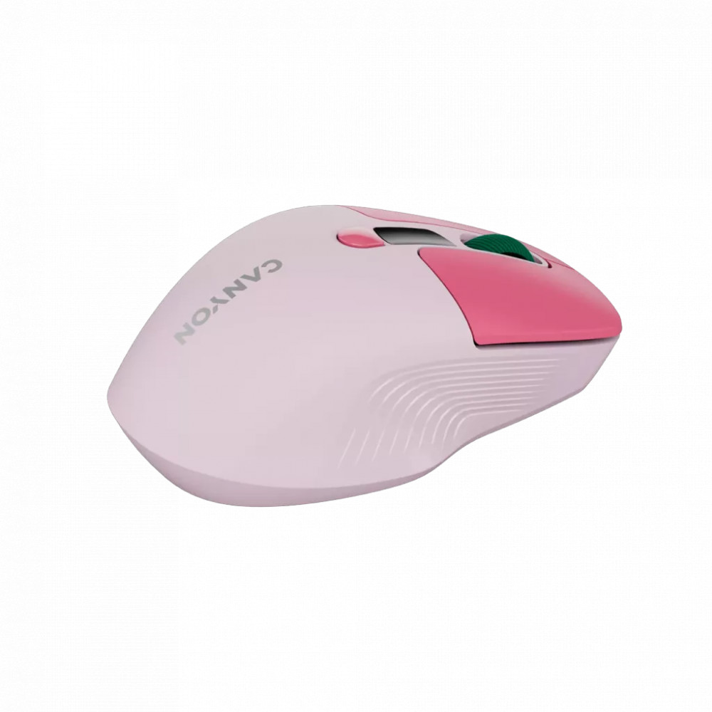 Мышь Canyon MW-26 LCD Silent Dual Mode Wireless Pink CNS-CMSW26P Бюджетные, Беспроводная - миниатюра 10