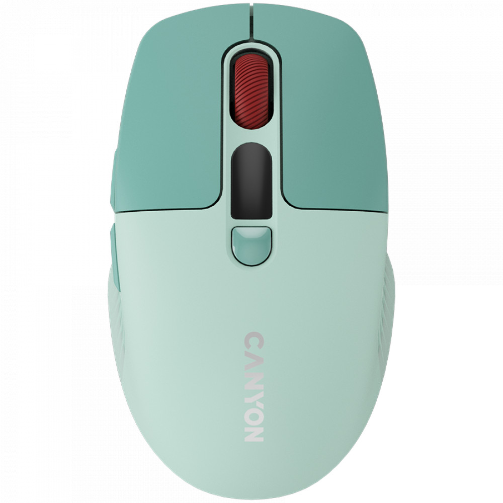 Мышь Canyon MW-26 LCD Silent Dual Mode Wireless Green CNS-CMSW26GR Бюджетные, Беспроводная - миниатюра 5