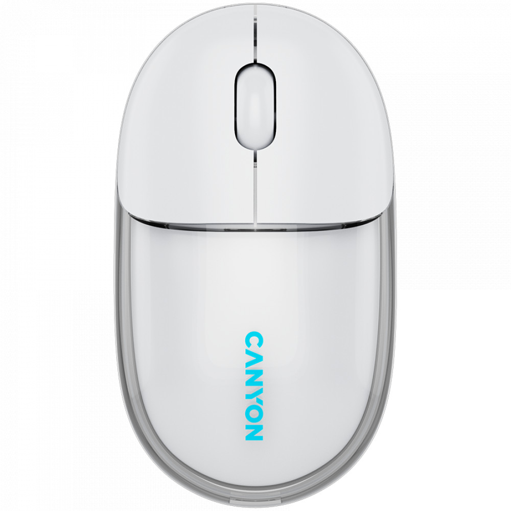 Мышь Canyon OnClick 24 BT White CNS-CMSW24W Бюджетные, Беспроводная - миниатюра 5