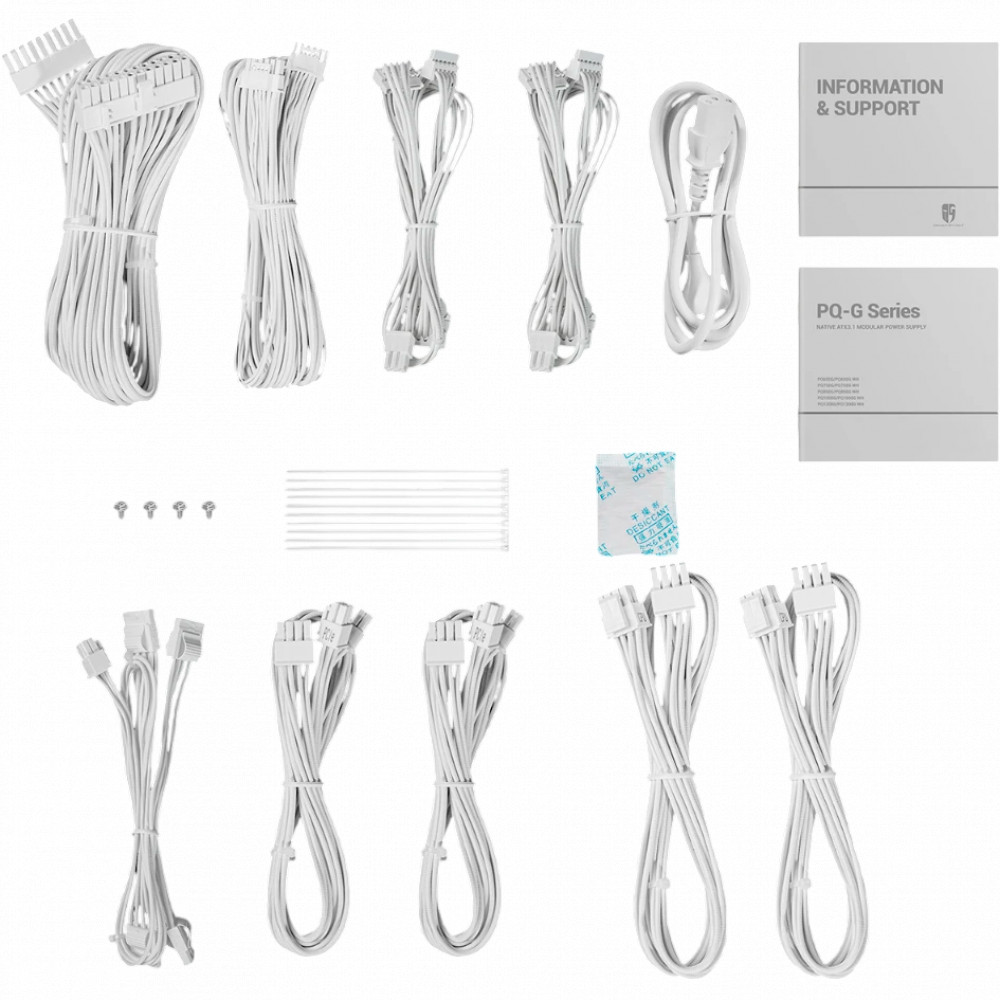 Блок питания GamerStorm PQ1200G White PQ1200GWH 1200 Вт - миниатюра 9