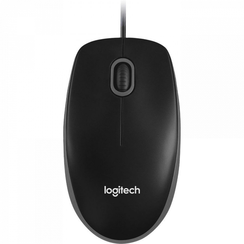 Мышь Logitech B100 910-006605 Бюджетные, Проводная - миниатюра 3