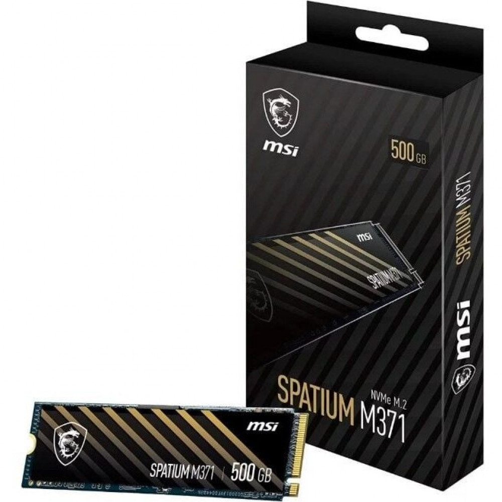 Жесткий диск MSI SPATIUM M371 (S78-440K160-P83) SSD (твердотельные), 500 ГБ, M.2 - миниатюра 4