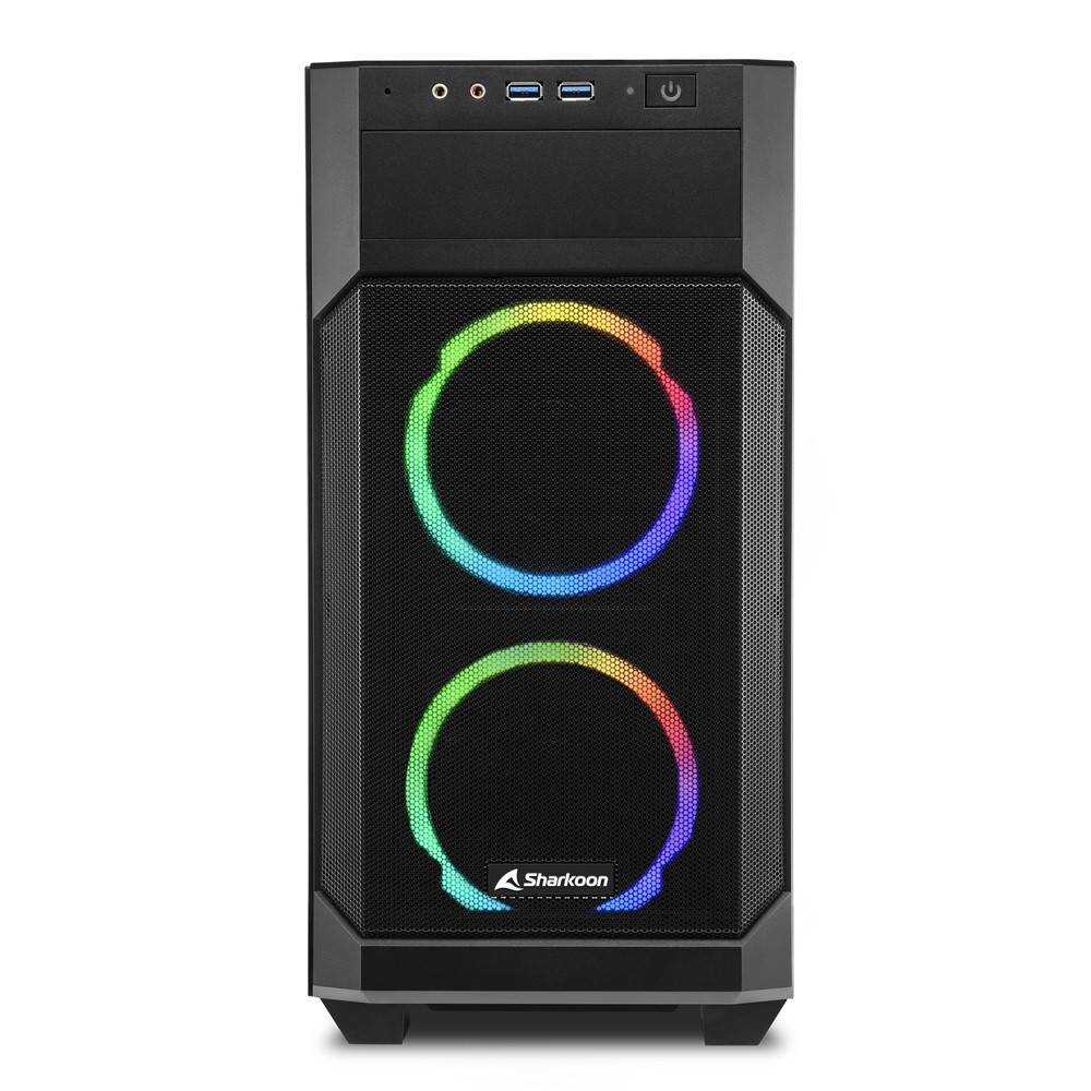 Корпус Sharkoon RGB V1000 Mini-Tower - миниатюра 9