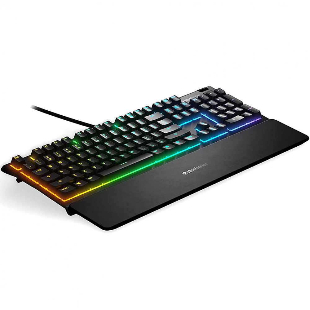 Клавиатура SteelSeries Apex 3 US 64795 Проводная, USB - миниатюра 6