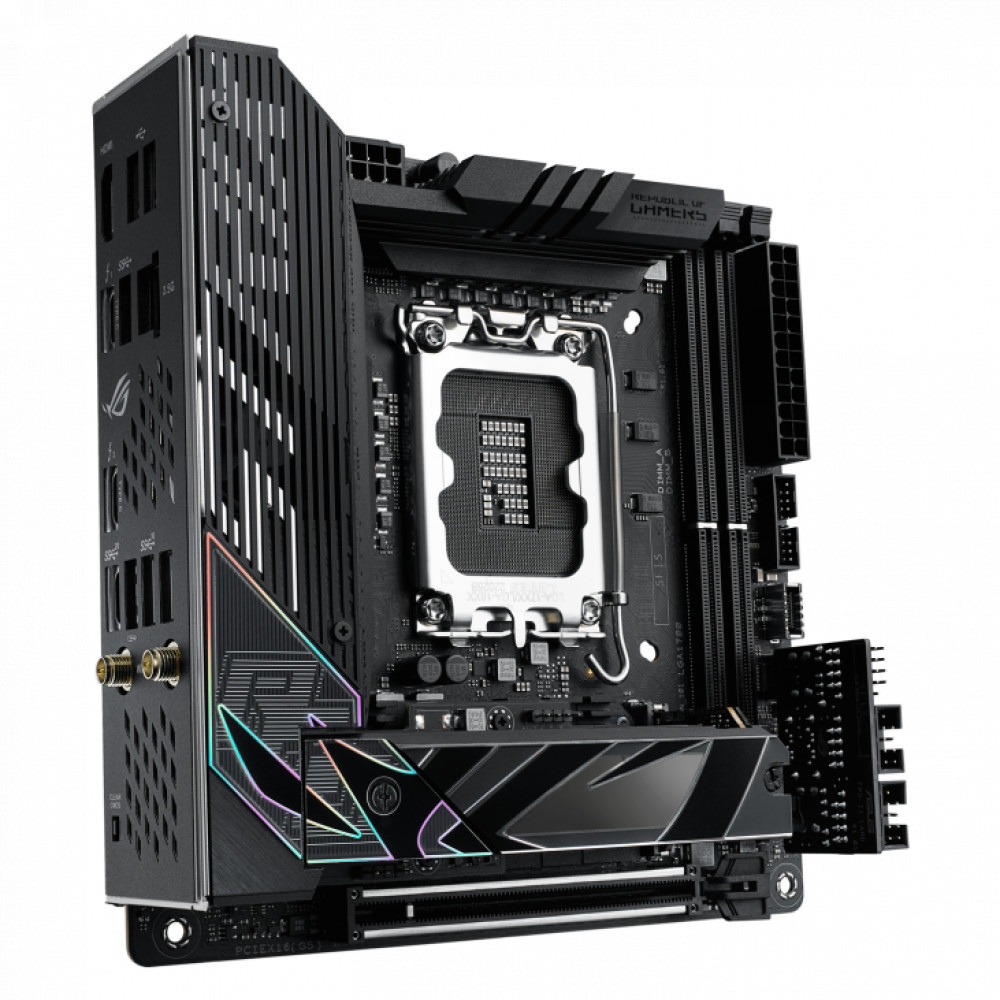 Материнская плата Asus ROG STRIX Z790-I GAMING WIFI 90MB1CM0-M0EAY0 Mini-ITX, LGA 1700 - миниатюра 7