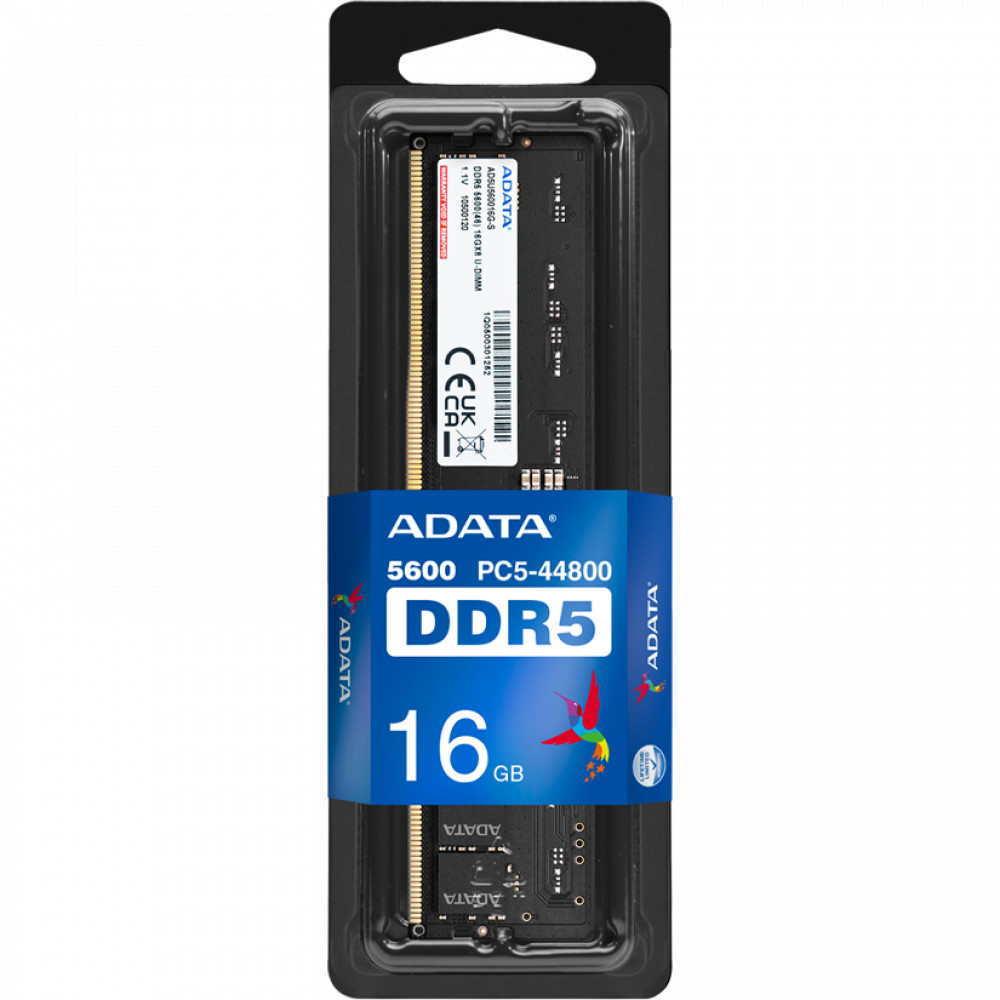 ОЗУ ADATA AD5U560016G-S DIMM, DDR5, 16 Гб, 5600 МГц - миниатюра 6