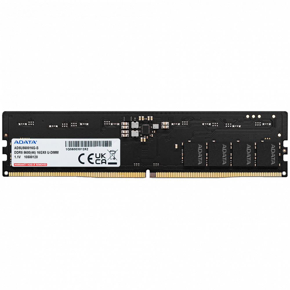 ОЗУ ADATA AD5U560032G-S DIMM, DDR5, 32 Гб, 5600 МГц - миниатюра 3