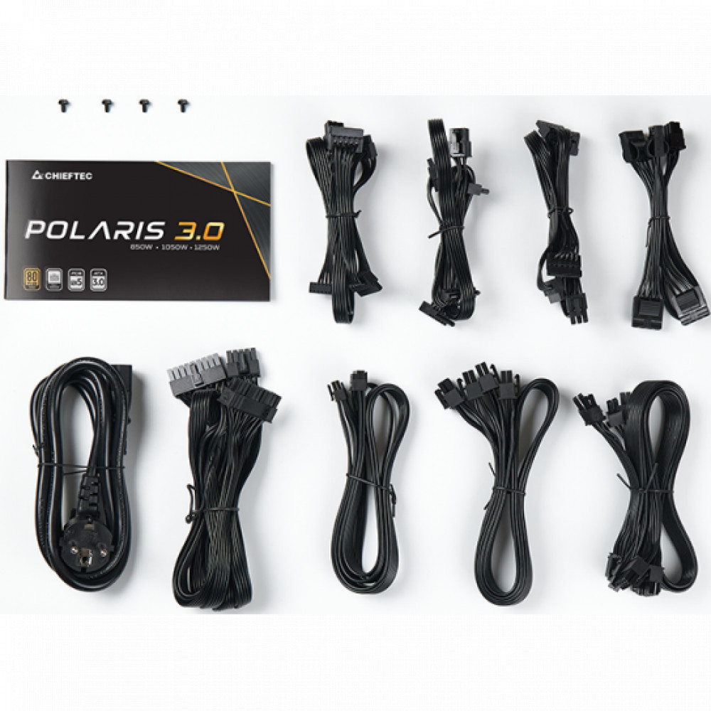 Блок питания Chieftec Polaris 3.0 PPS-1250FC-A3 1250 Вт - миниатюра 10