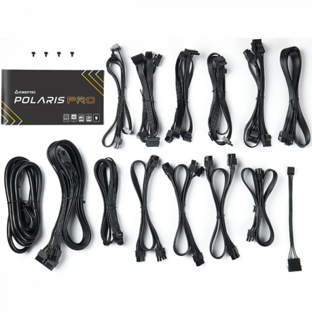 Блок питания Chieftec Polaris PRO PPX-1300FC-A3 1300 Вт - миниатюра 10