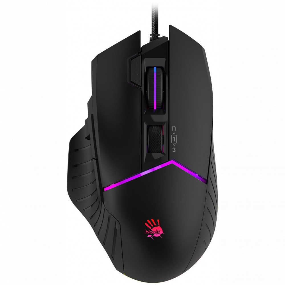 Мышь A4Tech W95 Max Black W95-Max StoneBlack Игровые, Проводная - миниатюра 6