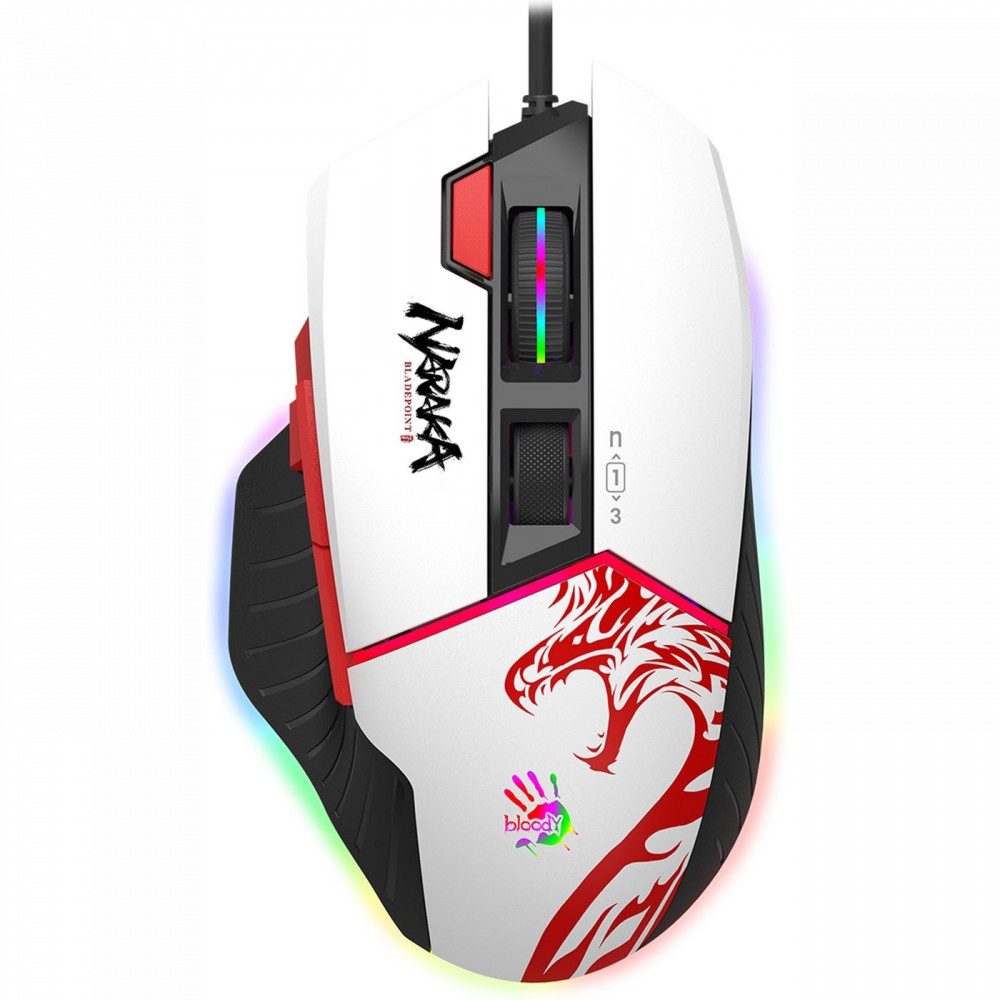 Мышь Bloody W95-Max (Naraka) Игровые, Проводная - миниатюра 4