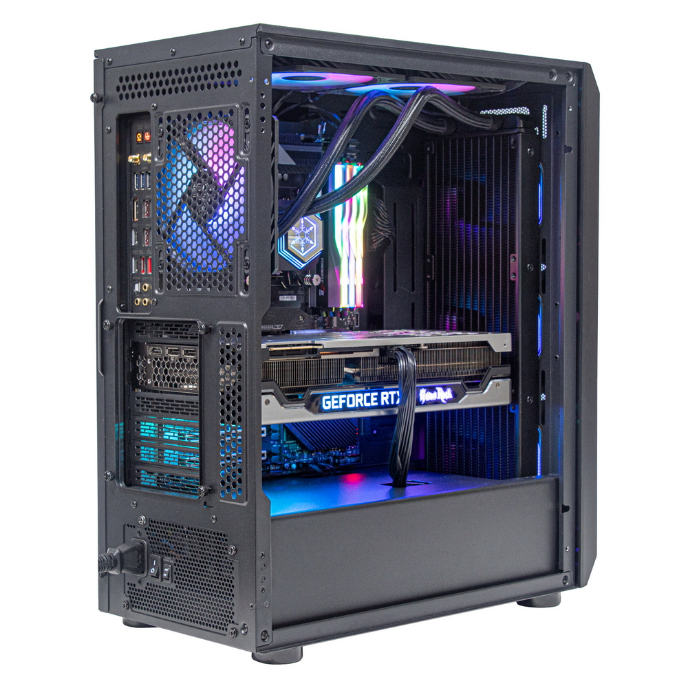 Корпус Silverstone High airflow ATX gaming chassis G41FA511ZBG0020 Mid-Tower - миниатюра 9