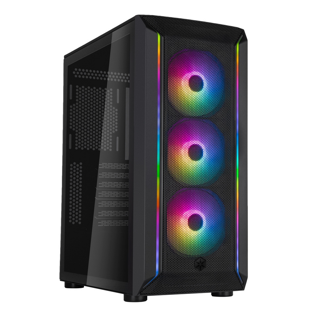 Корпус Silverstone High airflow ATX gaming chassis G41FA511ZBG0020 Mid-Tower - миниатюра 6
