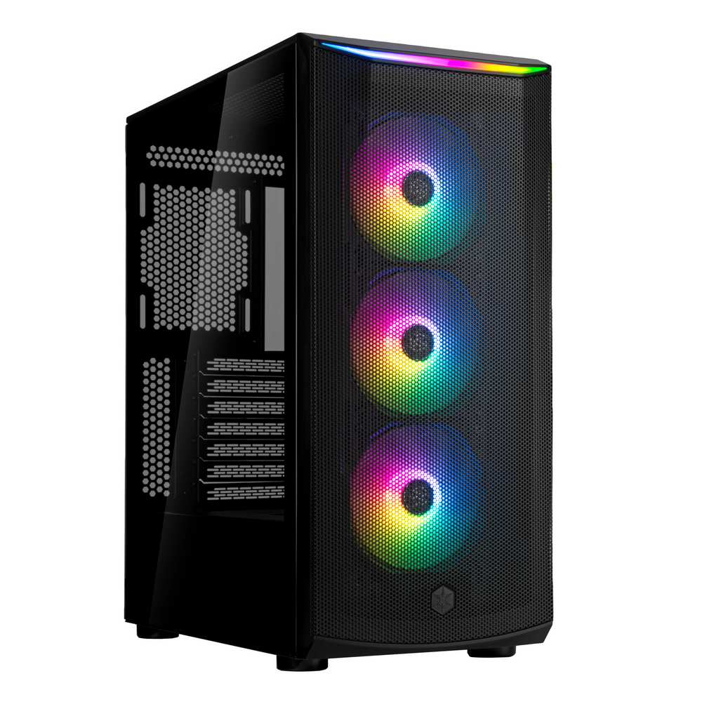 Корпус Silverstone High airflow ATX mid-tower chassis G41FA512ZBG0020 Mid-Tower - миниатюра 6
