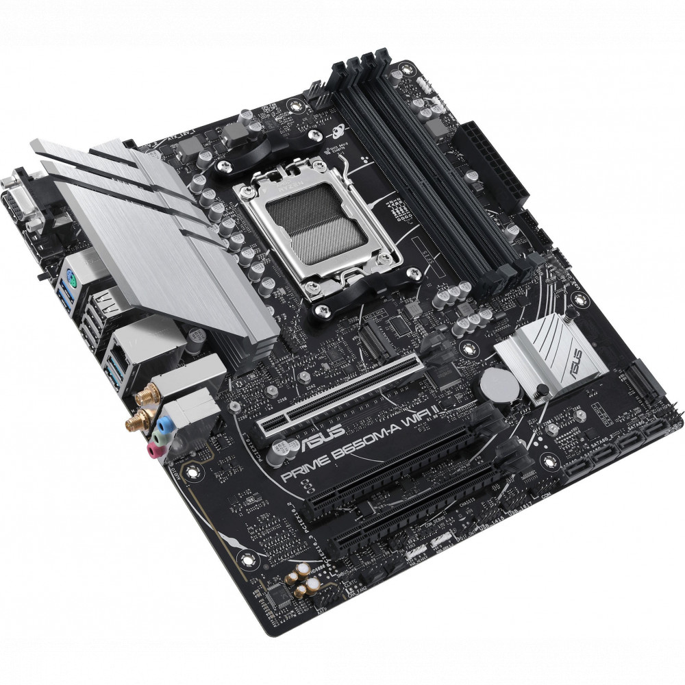 Материнская плата Asus PRIME B650M-A WIFI II Micro-ATX, AMD AM5 - миниатюра 9