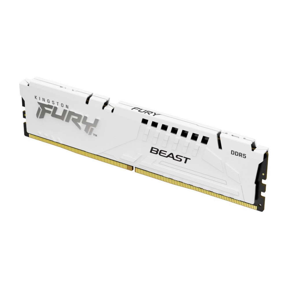 ОЗУ Kingston FURY Beast White XMP KF552C40BW-16 DIMM, DDR5, 16 Гб, 5200 МГц - миниатюра 4