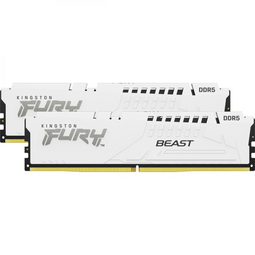 ОЗУ Kingston Beast White KF556C36BWEK2-64 DIMM, DDR5, 64 Гб (2 х 32 Гб), 5200 МГц - миниатюра 4