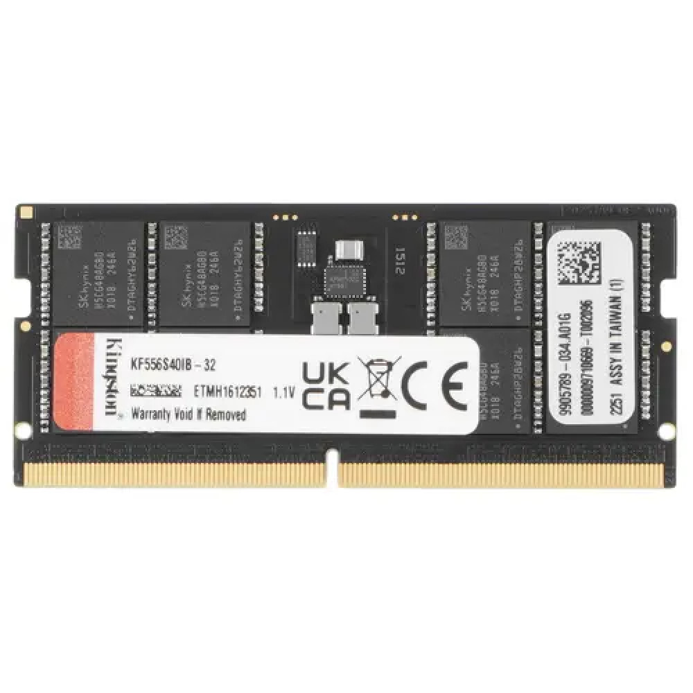 ОЗУ Kingston FURY Impact KF556S40IB-32 SO-DIMM, DDR5, 32 Гб, 5600 МГц - миниатюра 6