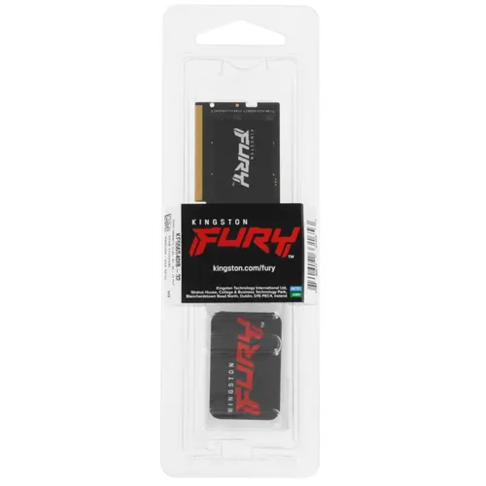 ОЗУ Kingston FURY Impact KF556S40IB-32 SO-DIMM, DDR5, 32 Гб, 5600 МГц - миниатюра 8