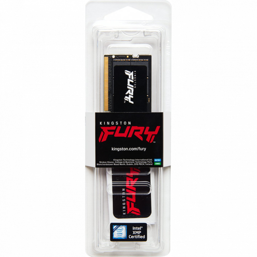 ОЗУ Kingston FURY Impact KF548S38IB-32 SO-DIMM, DDR5, 32 Гб, 4800 МГц - миниатюра 7