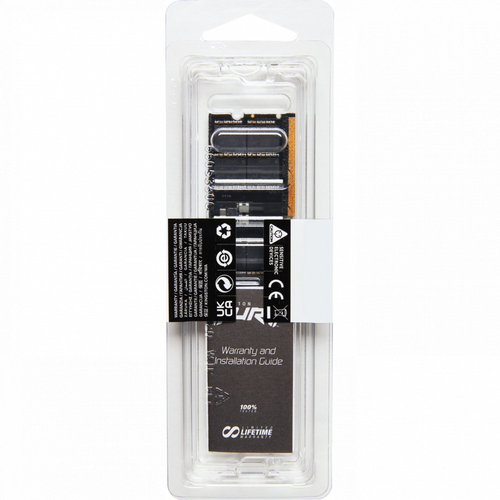 ОЗУ Kingston FURY Impact KF548S38IB-32 SO-DIMM, DDR5, 32 Гб, 4800 МГц - миниатюра 8