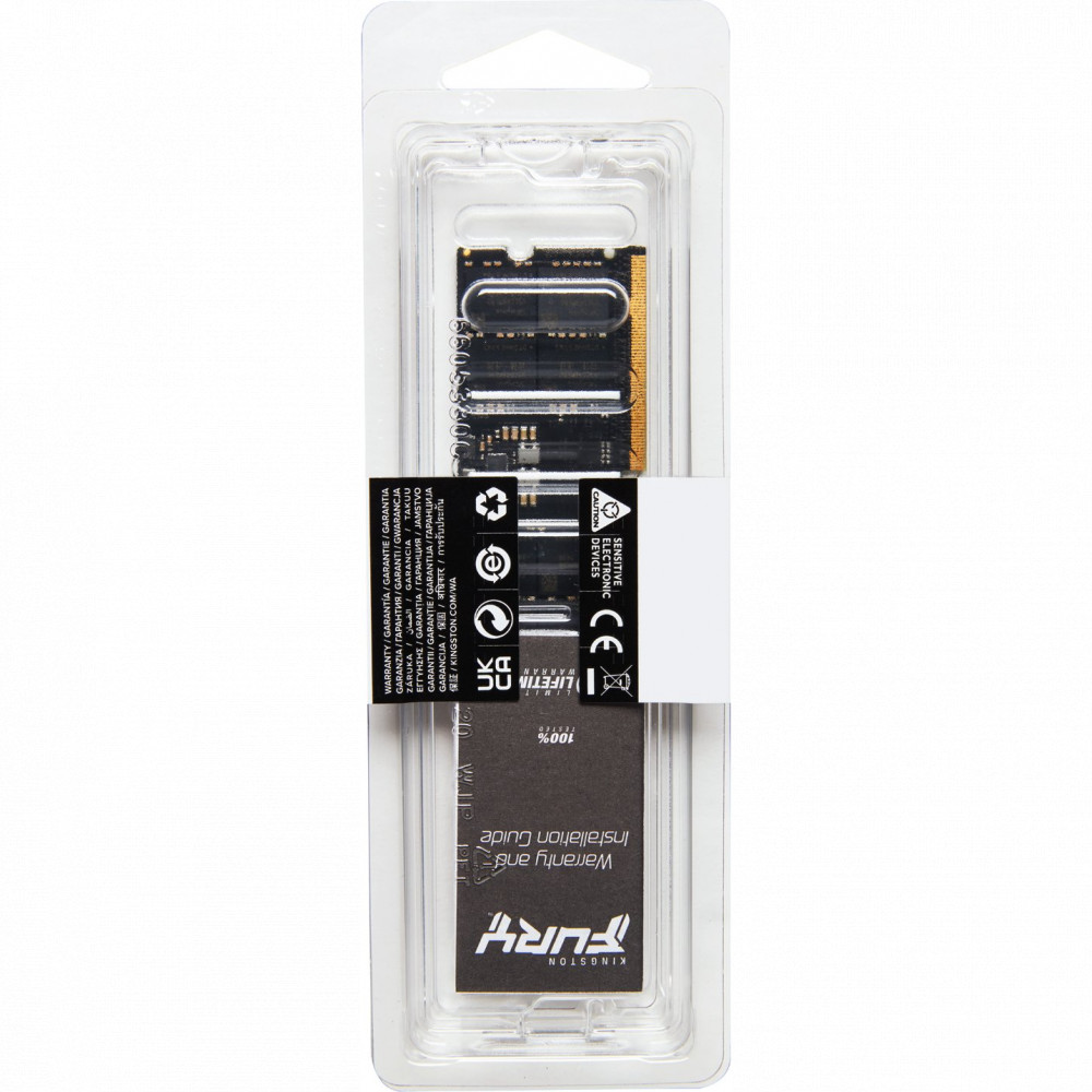 ОЗУ Kingston FURY Impact KF548S38IB-16 SO-DIMM, DDR5, 16 Гб, 4800 МГц - миниатюра 8