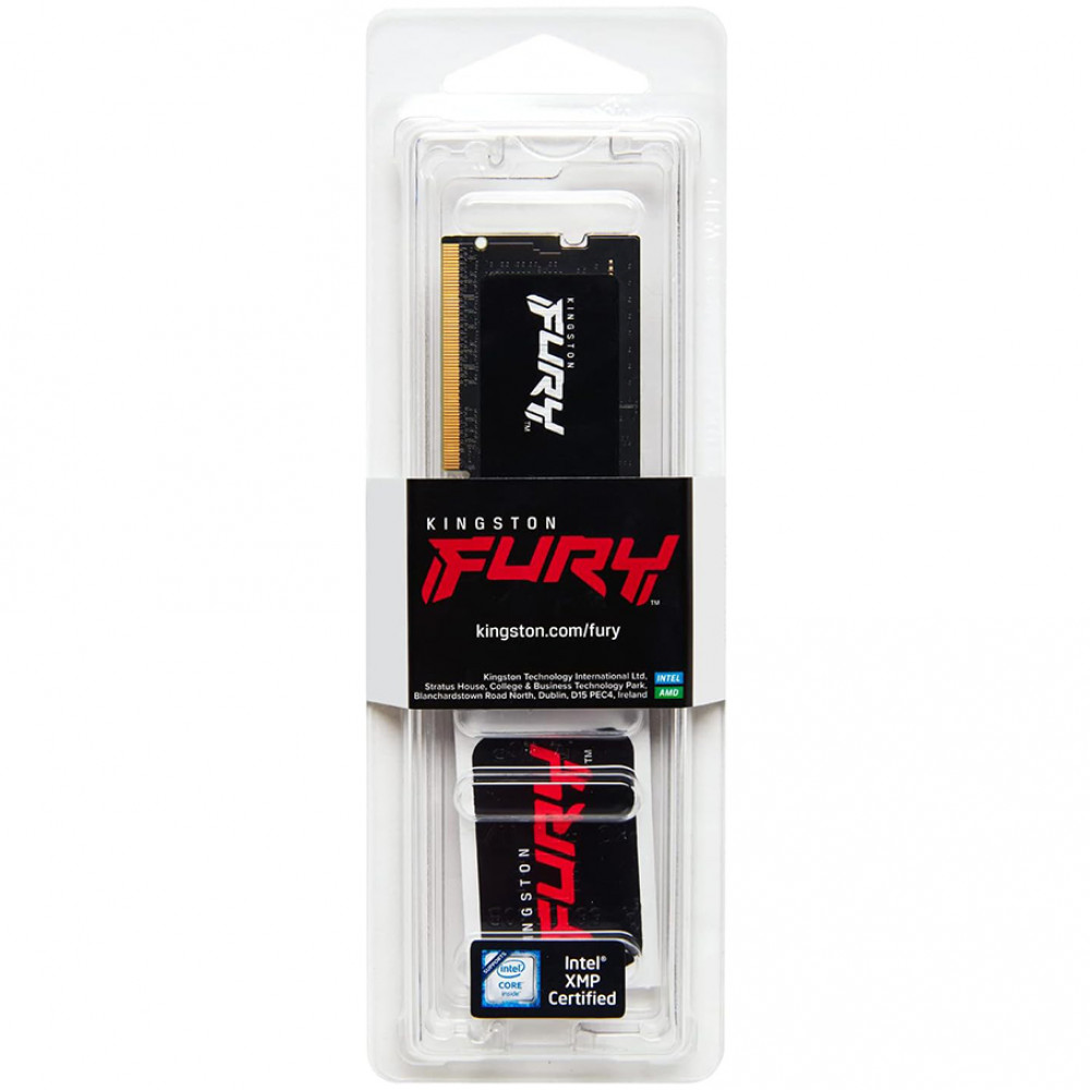 ОЗУ Kingston FURY Impact KF548S38IB-16 SO-DIMM, DDR5, 16 Гб, 4800 МГц - миниатюра 7