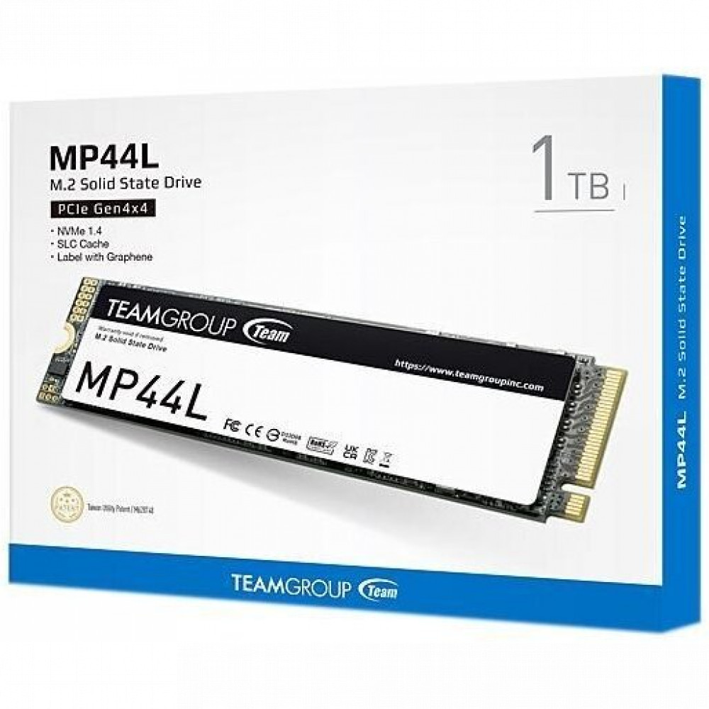 Жесткий диск Team Group MP44L TM8FPK001T0C101 SSD (твердотельные), 1 ТБ, M.2, PCIe - миниатюра 8