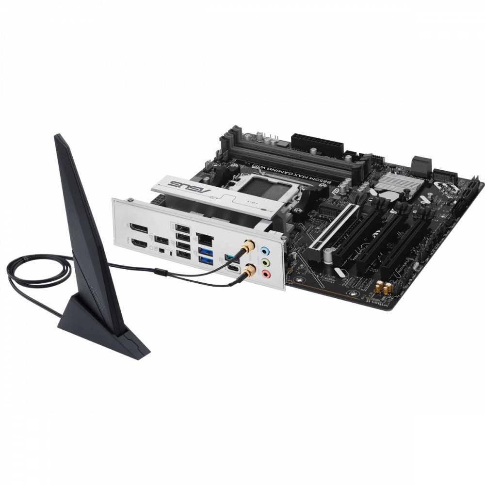 Материнская плата Asus B850M MAX GAMING WIFI Micro-ATX, AMD AM5 - миниатюра 10