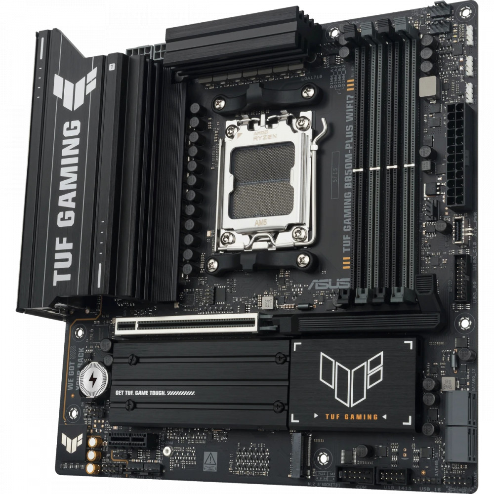Материнская плата Asus TUF GAMING B850M-PLUS WIFI7 Mini-ATX, AMD AM5 - миниатюра 10