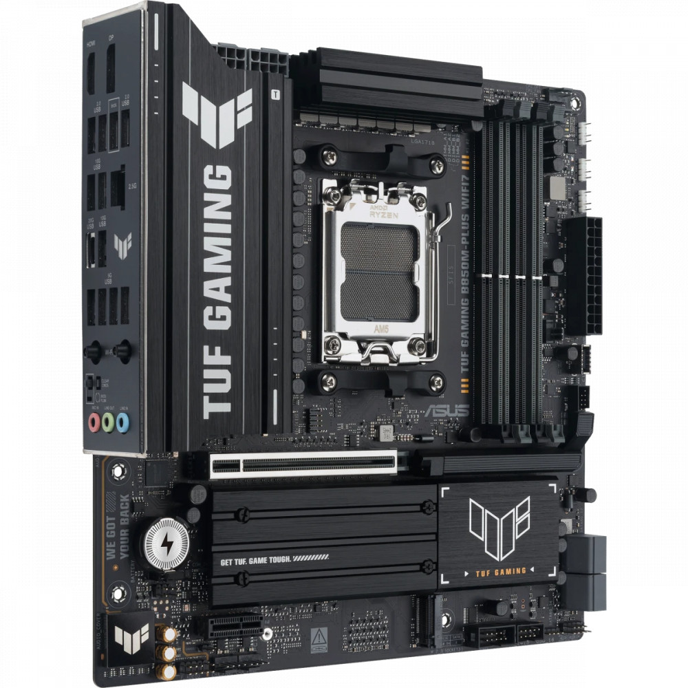 Материнская плата Asus TUF GAMING B850M-PLUS WIFI7 Mini-ATX, AMD AM5 - миниатюра 9