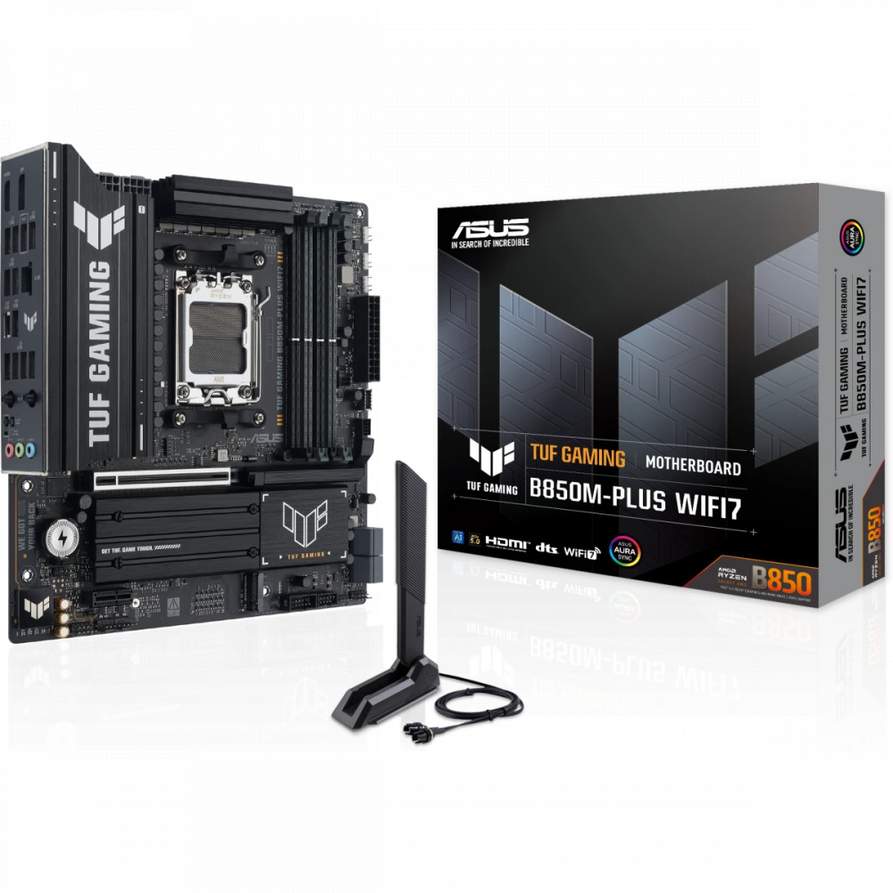Материнская плата Asus TUF GAMING B850M-PLUS WIFI7 Mini-ATX, AMD AM5 - миниатюра 14