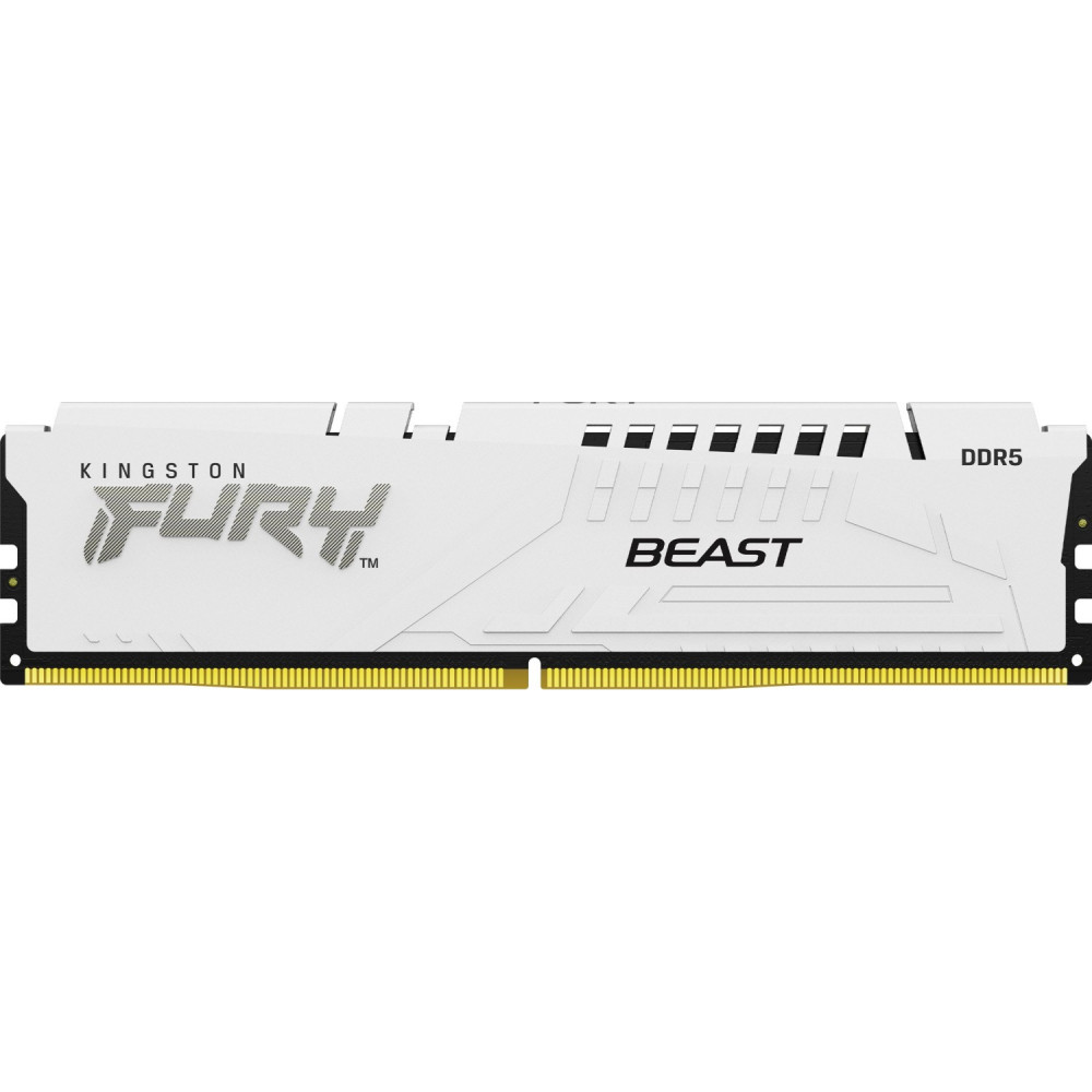ОЗУ Kingston Fury Beast White KF556C40BWK2-64 DIMM, DDR5, 64 Гб (2 х 32 Гб), 5600 МГц - миниатюра 7