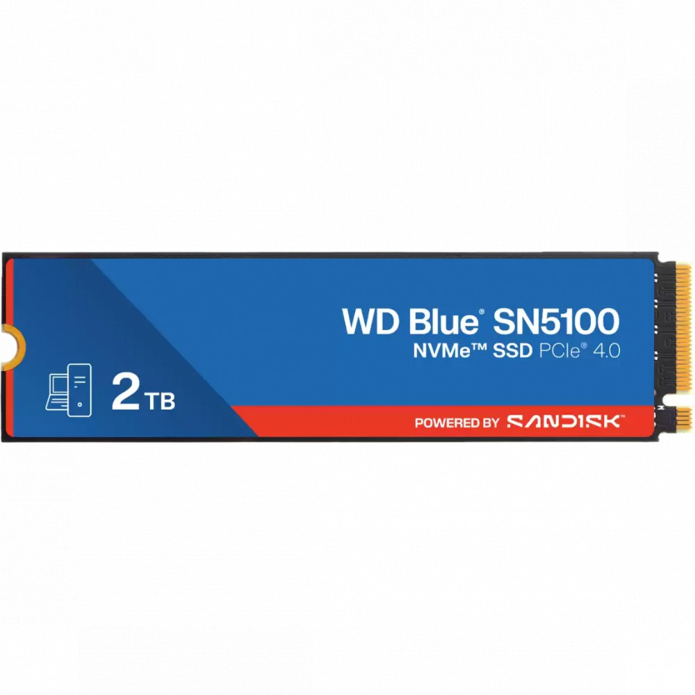 Жесткий диск Western Digital WDS200T5B0E SSD (твердотельные), 2 ТБ, M.2, PCIe - миниатюра 5