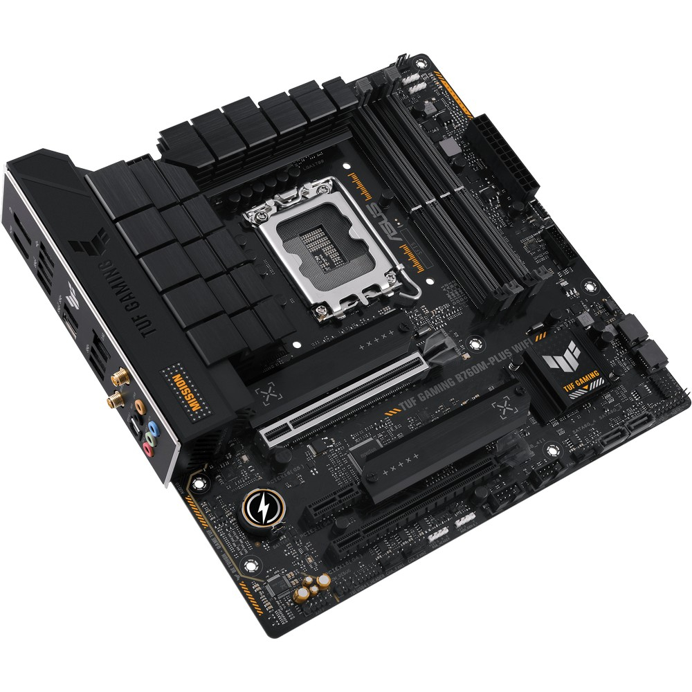 Материнская плата Asus TUF GAMING B760M-PLUS WIFI Micro-ATX, LGA 1700 - миниатюра 9