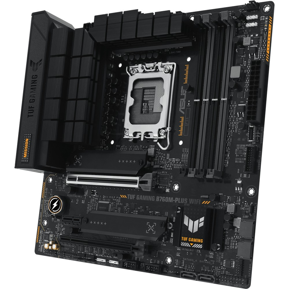 Материнская плата Asus TUF GAMING B760M-PLUS WIFI Micro-ATX, LGA 1700 - миниатюра 8