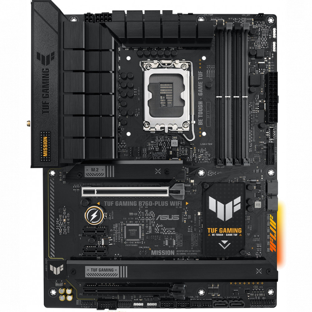 Материнская плата Asus TUF GAMING B760-PLUS WIFI ATX, LGA 1700 - миниатюра 9
