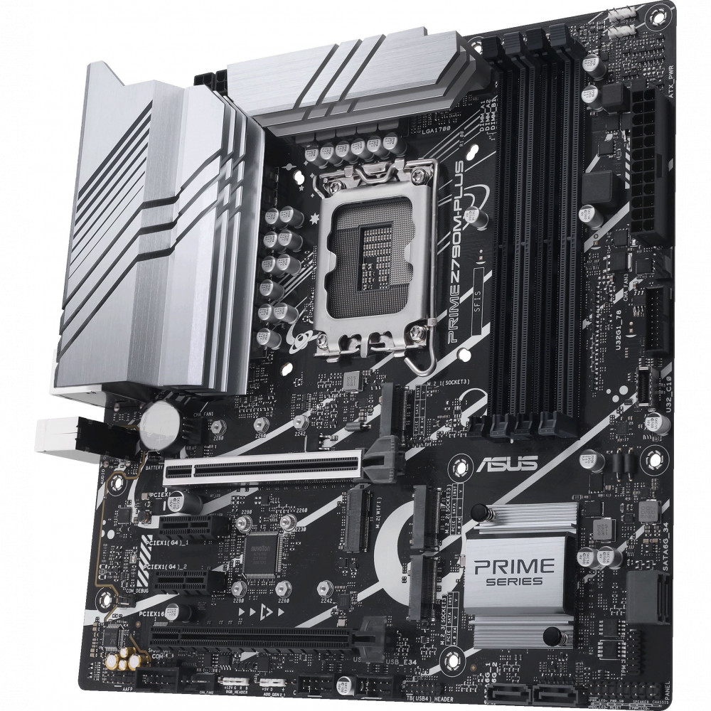 Материнская плата Asus PRIME Z790M-PLUS Micro-ATX, LGA 1700 - миниатюра 8