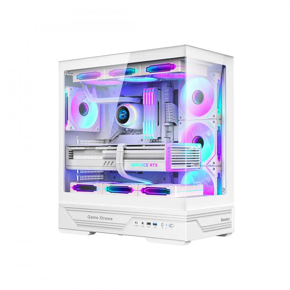 Корпус Huntkey GX760A White Mid-Tower - миниатюра 5