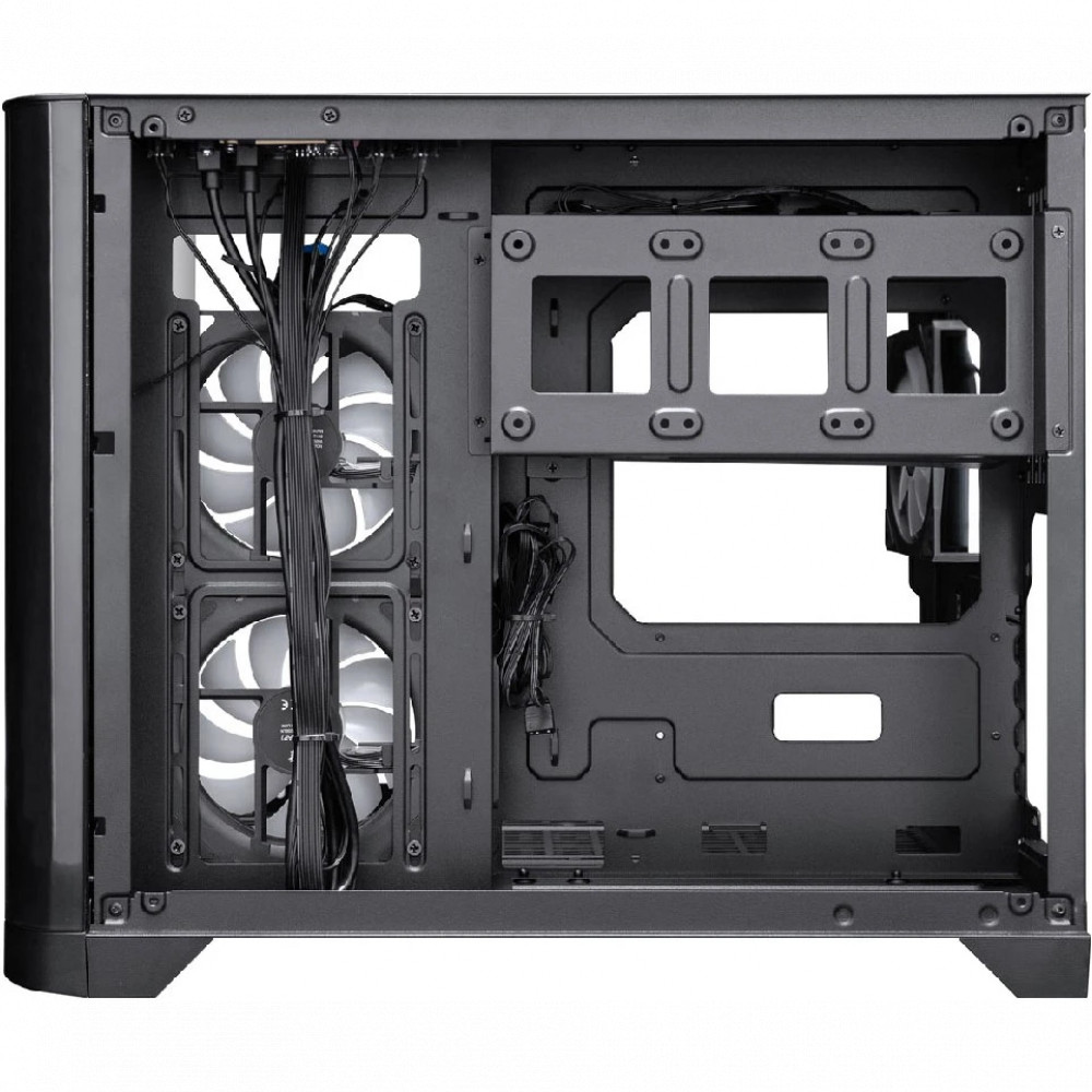 Корпус 1STPLAYER UView UV6 ARGB Black UV6-BK-2FC7R-1FC7 Mini-Tower - миниатюра 14