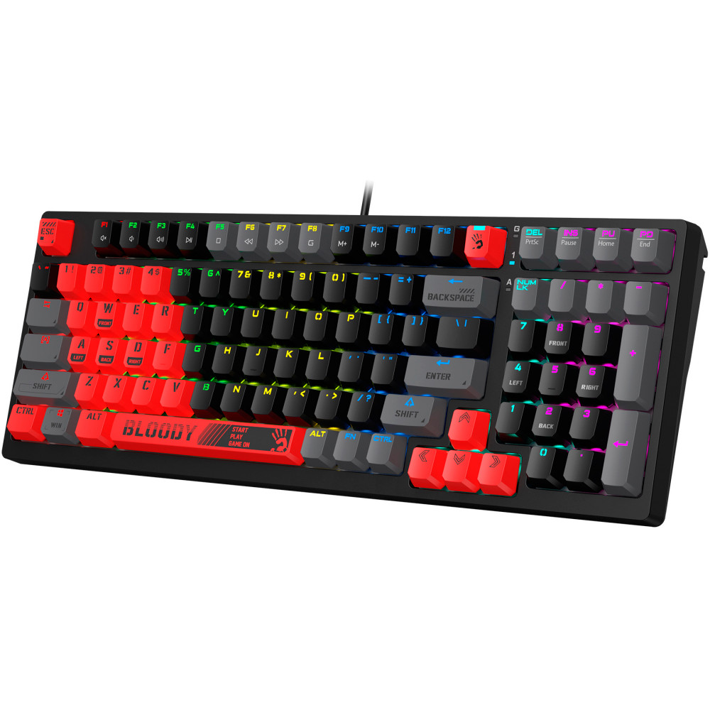 Клавиатура A4Tech Bloody S98 Sports Red SPORTS RED Проводная, USB - миниатюра 13