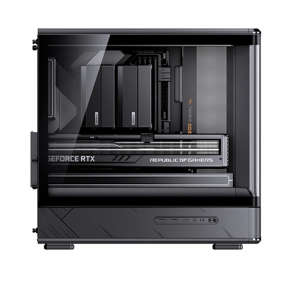 Корпус Jonsbo D200 Black Mid-Tower - миниатюра 6