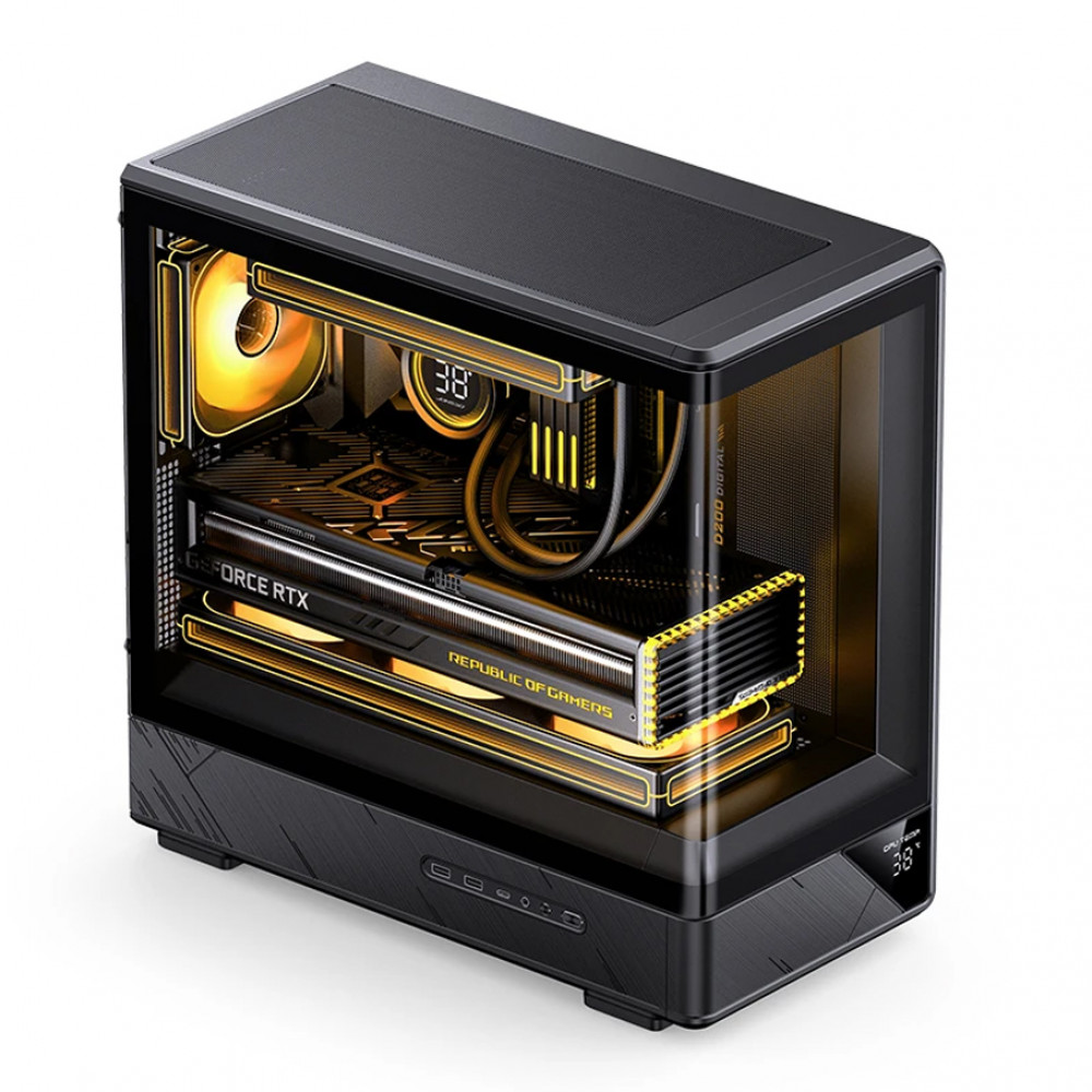 Корпус Jonsbo D200 Black Mid-Tower - миниатюра 5