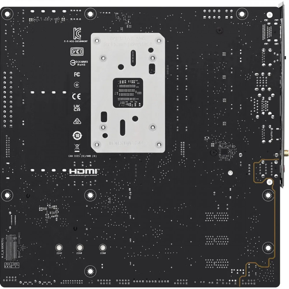 Материнская плата Asus B850M MAX GAMING WIFI 90MB1LL0-M0EAY0 Micro-ATX, AMD AM5 - миниатюра 8