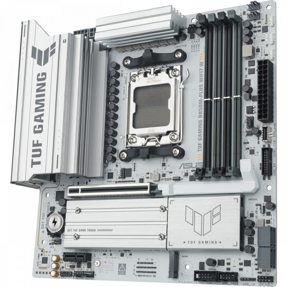 Материнская плата Asus TUF GAMING B850M-PLUS WIFI7 W 90MB1MD0-M0EAY0 Micro-ATX, AMD AM5 - миниатюра 10