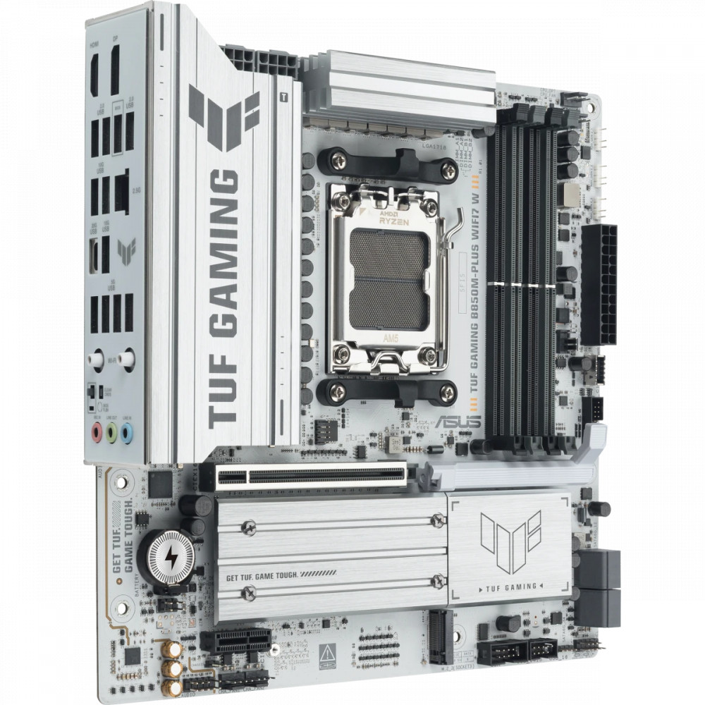 Материнская плата Asus TUF GAMING B850M-PLUS WIFI7 W 90MB1MD0-M0EAY0 Micro-ATX, AMD AM5 - миниатюра 9