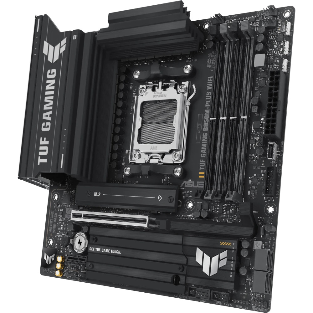 Материнская плата Asus TUF GAMING B850M-PLUS WIFI7 90MB1MU0-M0EAY0 Micro-ATX, AMD AM5 - миниатюра 8