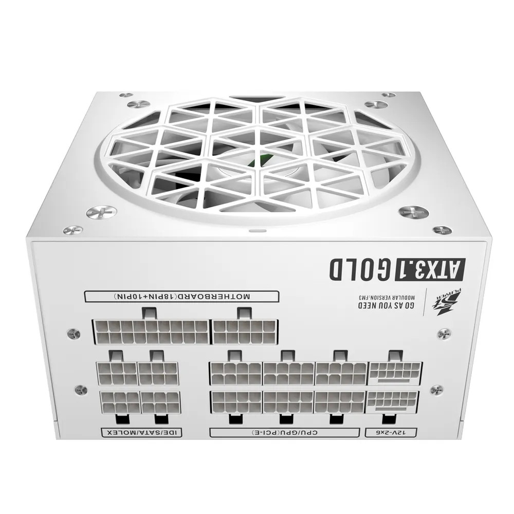 Блок питания 1STPLAYER NGDP 750W White Gold HA-750BA4 WHITE 750 Вт, 80+ Gold - миниатюра 7