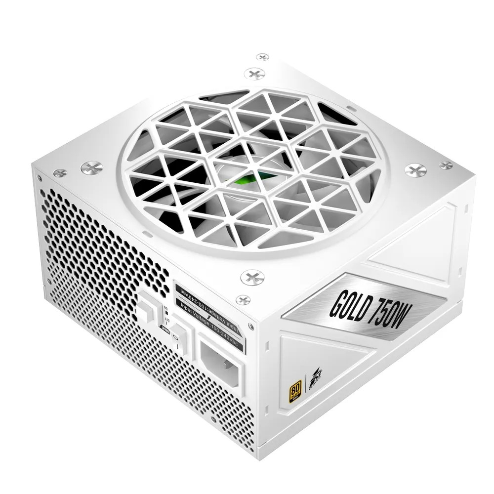Блок питания 1STPLAYER NGDP 750W White Gold HA-750BA4 WHITE 750 Вт, 80+ Gold - миниатюра 6